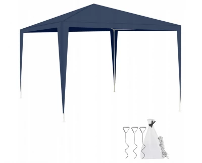 Malatec 12851 Zahradní párty stan 3 x 3 m modrý