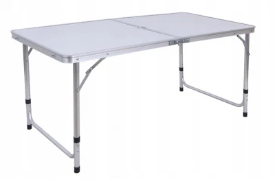 Azar Turistický stůl skládací 120 cm béžový
