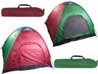 Azar Stan turistický pre 3 osoby červeno-zelený