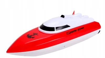 KIK RC Motorový člun 4CH mini CP802 červený