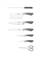 Edenberg EB-908 8dílná sada nožů šedá