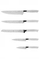Edenberg EB-5103 Sada nožů v bloku 6 ks bílá
