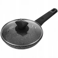 Elitehoff E-7030 Pánev s poklicí mramorový povrch 24 cm