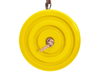 Verk 01534 Detská hojdačka disk priemer 27 cm žltá