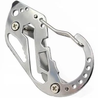 Verk Multifunkčné oceľová karabína 4 v 1