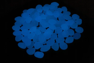 APT AG653A Svítící kameny modrá 100 ks