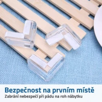 GFT Silikonová ochrana rohů čirá 4 ks