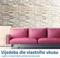  GFT 3D tapeta - béžový kámen 