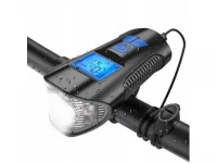 Falcon Vodeodolné LED svetlo na bicykel USB
