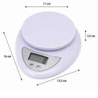 Verk 17020 Kuchyňská váha 0,1g - 5kg digitální