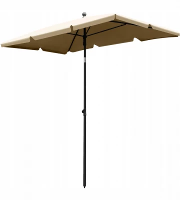 Malatec 12153 Slunečník 130 x 200 cm obdélníkový béžový