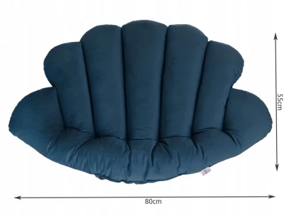 Malatec 16752 Sedák do závěsného křesla 80 x 55 cm tmavě modrý