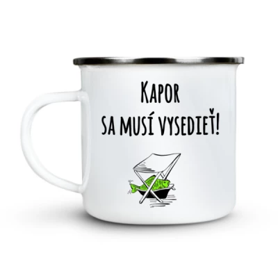 Plecháčik Kapor sa musí vysedieť 300ml