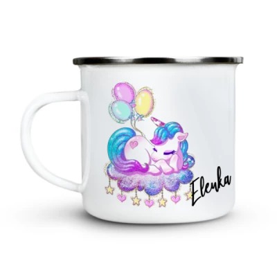 Detský plecháčik s menom Elenka 300ml