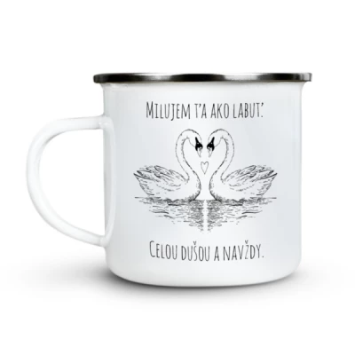 Plecháčik Milujem Ťa ako labuť 300ml