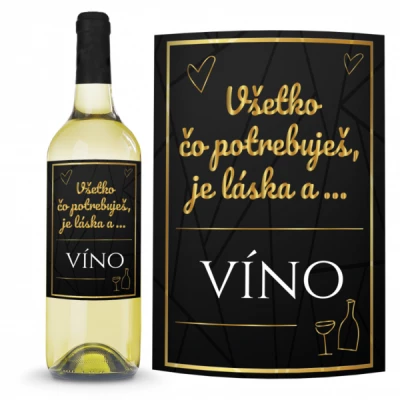 Víno Všetko čo potrebuješ 0,75l