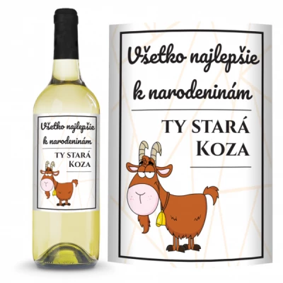 Víno Koza 0,75l