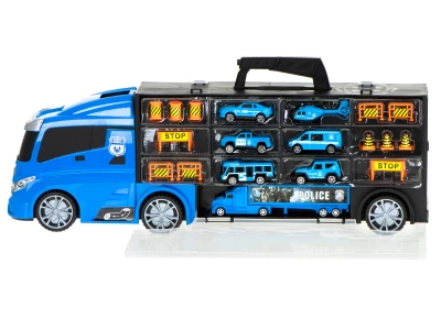 KIK KX5992 Nákladné auto s policajnými autami