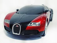 KIK KX9420 RC Bugatti Veyron 1:24 Red Black Style