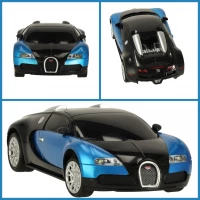 KIK KX9420 RC Bugatti Veyron 1:24 Blue Black Style