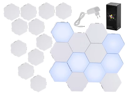 KIK KX6112 Modulárne LED dotyková lampa 12 ks, studená biela