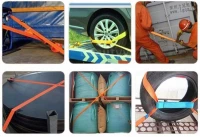 ISO 14701 Popruh upínacie 4m / 600kg 4 kusy