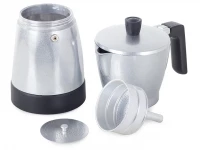 Verk 07068 Elektrická Moka konvice 6 - 300 ml stříbrná