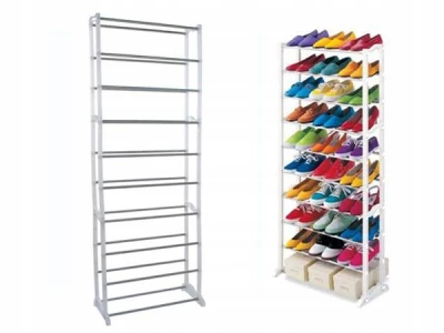 Verk Skládací botník Amazing Shoe Rack 30 párů bílá - bazar