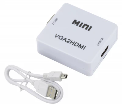 APT HD36 Redukcia HDMI-VGA + AUDIO (z VGA do HDMI)