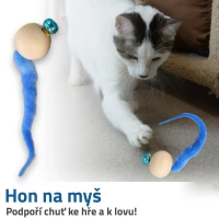 GFT Hra pro kočky - kulička s rolničkou
