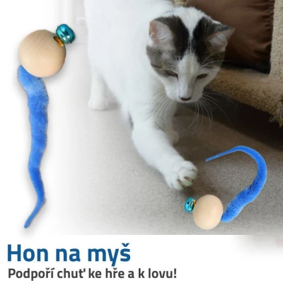GFT Hra pro kočky - kulička s rolničkou