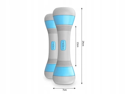 Verk 14316 Fitness činky 2 x 2 kg modrá