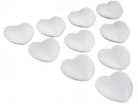 ISO Polystyrenové srdce 8 cm 10 ks