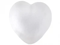 ISO Polystyrenové srdce 8 cm 10 ks