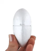 ISO Polystyrenové srdce 8 cm 10 ks