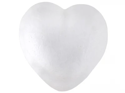 ISO Polystyrenové srdce 8 cm 10 ks