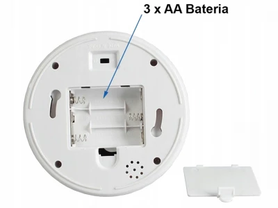 Verk 13118 Atrapa bezpečnostné kamery guľatá LED IR