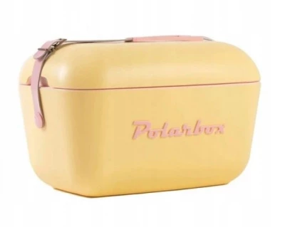 KIK KX5788 Chladící box PolarBox Retro - 20L žlutý