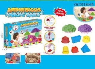KIK KX5899 Vodní magický písek + 6 formiček