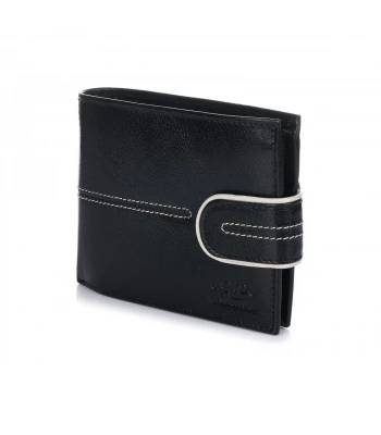 Alessandro Paoli K75 Pánská kožená peněženka RFiD černá