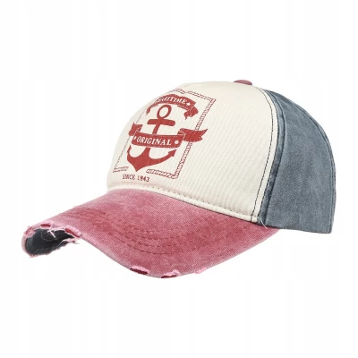 Versoli Kšiltovka Retro Unisex vínová