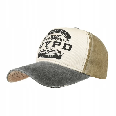 Versoli M2 Kšiltovka Retro Unisex černá