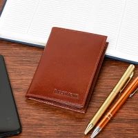 Beltimore G95 Kožené pouzdro na doklady, karty a vizitky hnědé