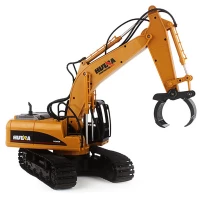 HUINA 1570 RC pásový bagr s hydraulickou rukou 16CH, 2,4GHz, 1:14