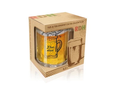 Nekupto RDH Pivní sklo 0,5 l NPN 006 Elixír mládí