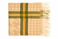 Versoli D13 Dámska šál so strapcami 180 cm hnedá
