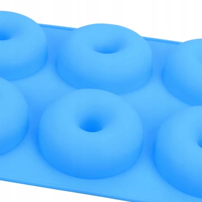 APT AG433D Silikonová forma na donuty modrá