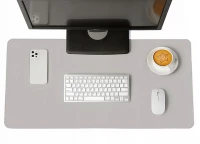 Malatec Podložka pod klávesnici a myš 90 x 45 cm šedá