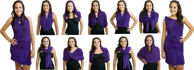 Effly Magická šála Amazing Scarf color