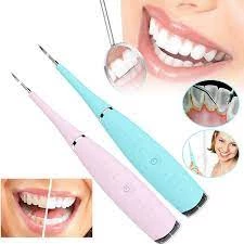 Effly Ultrazvukový čistič zubov - ružový